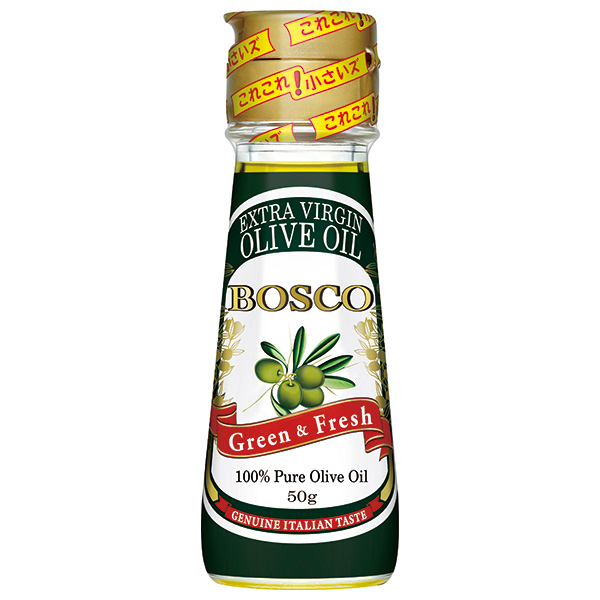 日清オイリオ BOSCO(ボスコ) エキストラバージンオリーブオイル 50g瓶×15本入|オリーブオイル 調味料 エキストラバージン