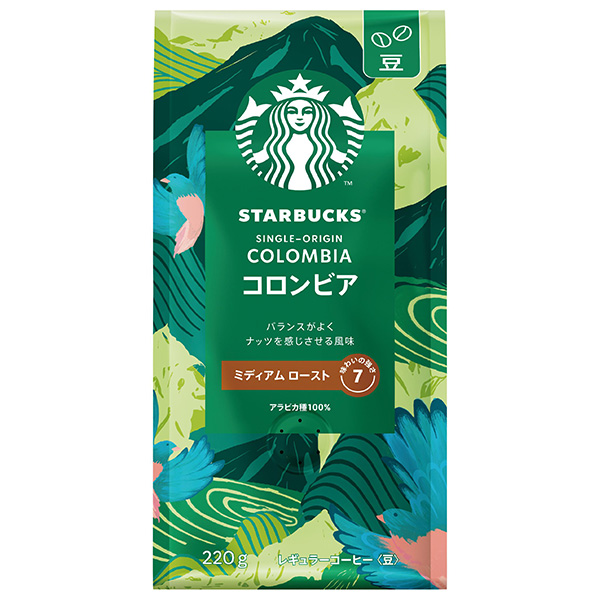 ネスレ日本 スターバックスコーヒー コロンビア 220g×6袋入|スタバ コーヒー 珈琲