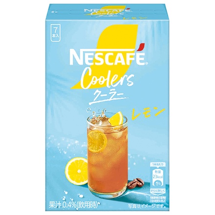 ネスレ日本 ネスカフェ クーラーレモン (6g×7本)×24箱入|嗜好品 スティック インスタント 粉末