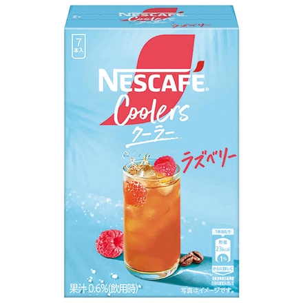 ネスレ日本 ネスカフェ クーラーラズベリー (6g×7本)×24箱入|嗜好品 スティック インスタント 粉末