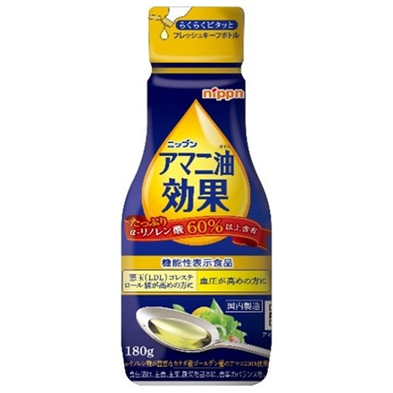 ニップン ニップン アマニ油効果 180g×6本入|アマニ 油 アマニオイル 健康