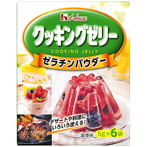 ハウス食品 クッキングゼリ- ゼラチンパウダー 30g×10箱入|ゼラチンパウダー ゼラチン ゼリー 製菓材料 粉末