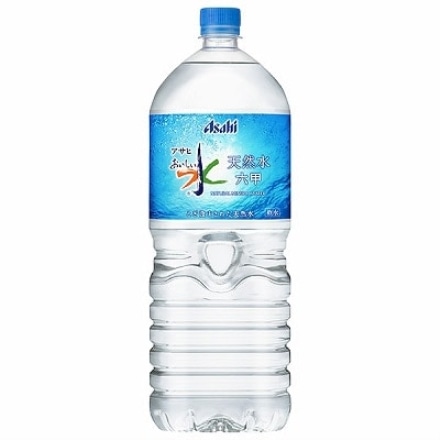 アサヒ飲料 おいしい水 天然水 六甲 2L×6本入