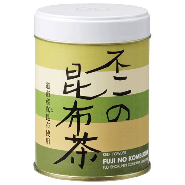 不二食品 不二の昆布茶 60g缶×6個入|嗜好品 茶飲料 顆粒 こんぶ茶 缶