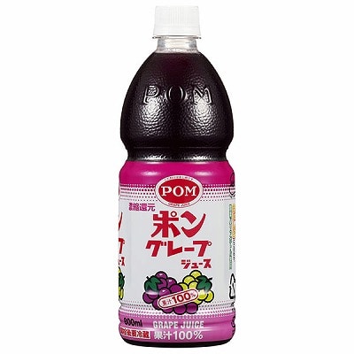 えひめ飲料 POM ポン グレープジュース ペットボトル 800ml×6本入