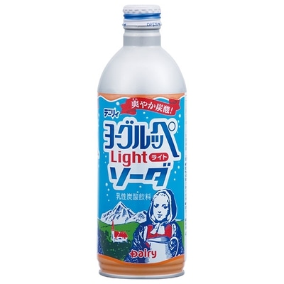 南日本酪農協同 ヨーグルッペ ライトソーダ 490mlボトル缶×24本入