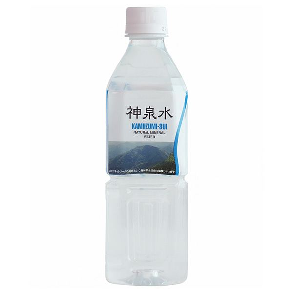 ヤマキ醸造 神泉水 500mlペットボトル×24本入|水 500ml ミネラルウォーター 天然水 軟水