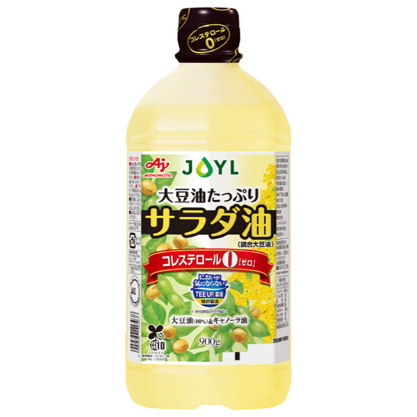 J-オイルミルズ AJINOMOTO サラダ油 900g×10本入|味の素 サラダ油 油 調味料