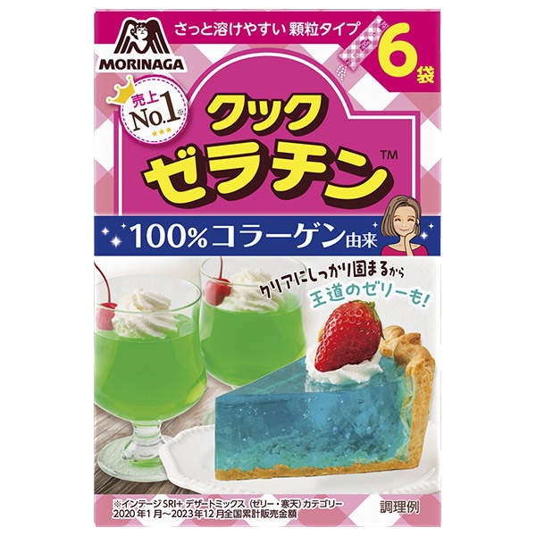 森永製菓 クックゼラチン 30g(5g×6袋)×6個入|デザートの素 ゼラチン 顆粒 デザート 料理
