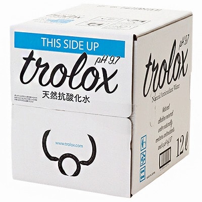 トロロックス 天然抗酸化水 Trolox(トロロックス) 12L×1箱入×(2ケース)