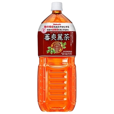 ヤクルト 蕃爽麗茶(ばんそうれいちゃ)(特定保健用食品 特保) 2Lペットボトル×6本入