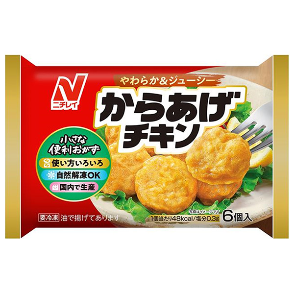 ニチレイ からあげチキン 6個×12袋入 冷凍商品|冷凍食品 おかず 唐揚げ からあげ