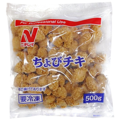 ニチレイ ちょびチキ 500g×12袋入 冷凍商品|冷凍食品 おかず からあげ