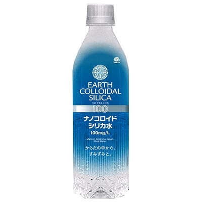 アース製薬 ナノコロイドシリカ水 ペットボトル 500ml×24本入