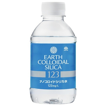 アース製薬 アースコロイダルシリカ123 300mlペットボトル×24本入|ミネラルウォーター 水 シリカ PET