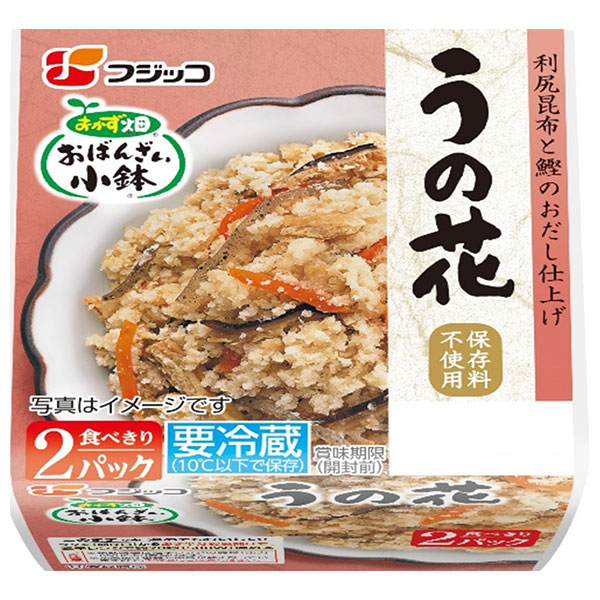 フジッコ おかず畑 おばんざい小鉢 うの花 (52g×2パック)×12個入×(2ケース) チルド 冷蔵品|チルド商品 惣菜 うの花