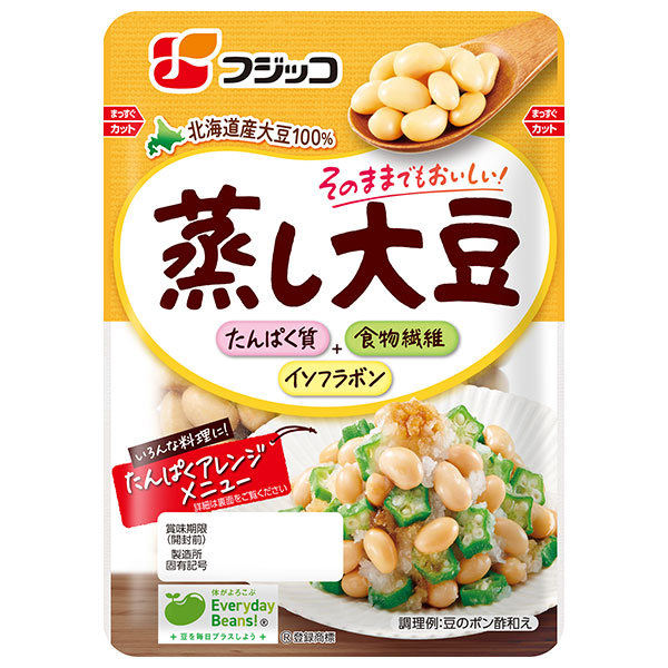フジッコ 蒸し大豆 100g×12袋入|一般食品 まめ 大豆 カルシウム