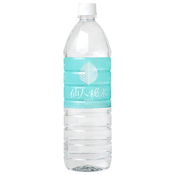 釜石鉱山 仙人秘水DAYS 1100mlペットボトル×12本入|ミネラルウォーター 仙人 秘水