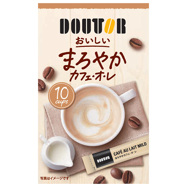 ドトールコーヒー おいしい まろやかカフェオレ (13g×10P)×36箱入|カフェオレ コーヒー類 スティックコーヒー