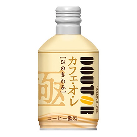 ドトールコーヒー ひのきわみ カフェ・オレ 260gボトル缶×24本入|珈琲 カフェオレ ボトル缶