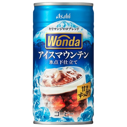 アサヒ飲料 WONDA(ワンダ) アイスマウンテン 185g缶×30本入|缶コーヒー 珈琲 ブレンド アイスコーヒー