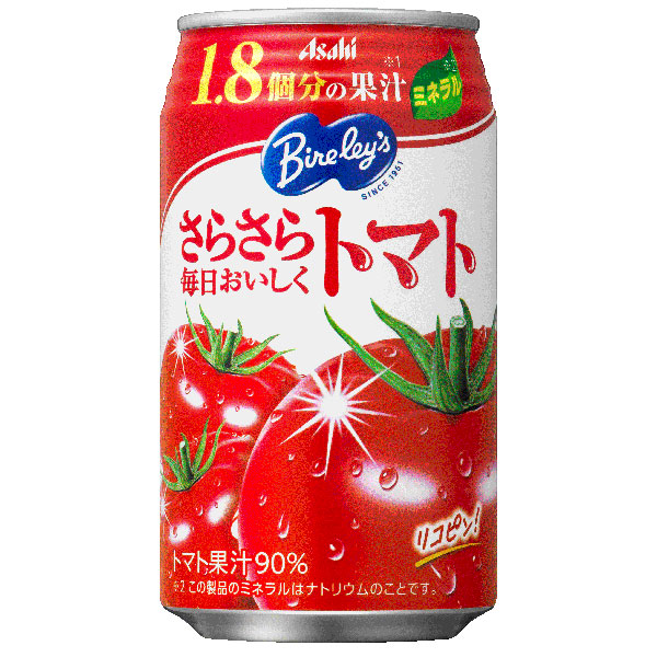 アサヒ飲料 バヤリース さらさら毎日おいしくトマト 350g缶×24本入|トマトジュース 野菜 トマト 缶