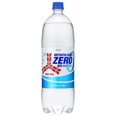 アサヒ飲料 三ツ矢サイダー ZERO(ゼロ) 1.5Lペットボトル×8本入×(2ケース)