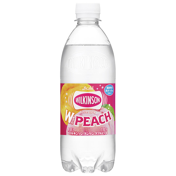 アサヒ飲料 ウィルキンソン タンサン クラッシュピーチ 500mlペットボトル×24本入×(2ケース)
