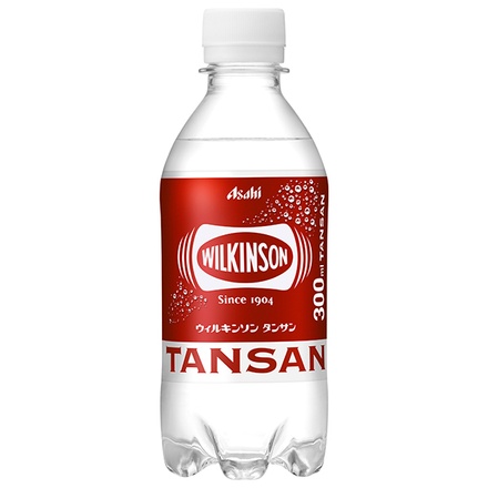 アサヒ飲料 ウィルキンソン タンサン 300mlペットボトル×24本入|強炭酸 炭酸水 ハイボール ソーダ カクテル 割材