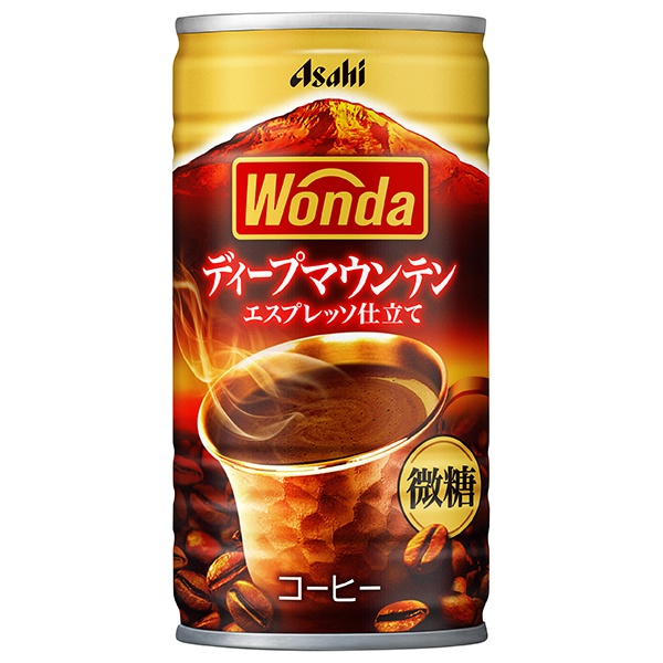 アサヒ飲料 WONDA(ワンダ) ディープマウンテン 185g缶×30本入|缶コーヒー 珈琲 ブレンド アイスコーヒー