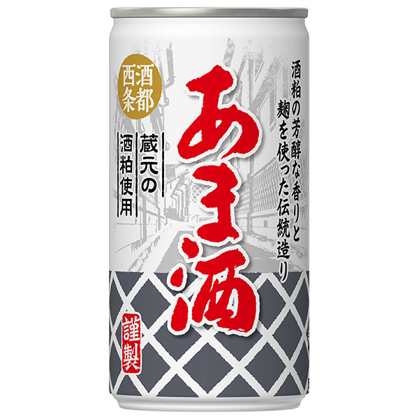 アシード あま酒 190g缶×30本入|甘酒 米麹 ノンアルコール