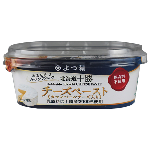 よつ葉乳業 よつ葉 北海道十勝 チーズペースト カマンベールチーズ入り 100g×6個入×(2ケース) メーカー 問屋直送 チルド 冷蔵品|チーズ 乳製品 北海道 よつ葉