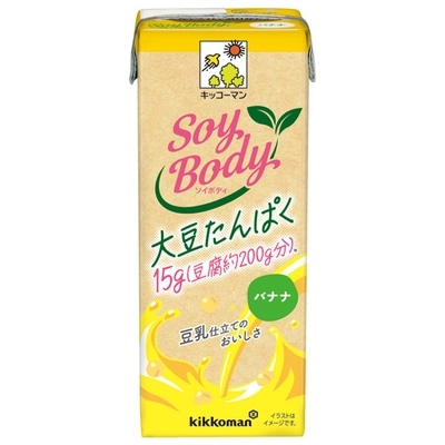 キッコーマン SoyBody バナナ 200ml紙パック×18本入