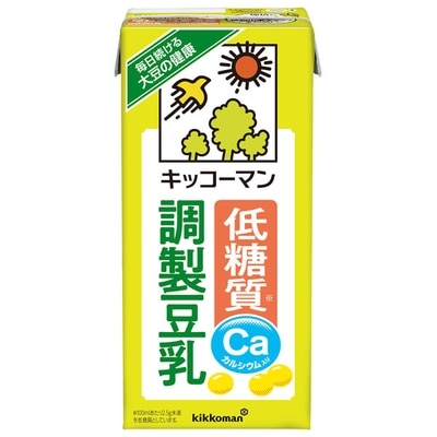 キッコーマン 低糖質 調製豆乳 1000ml紙パック×12(6×2)本入