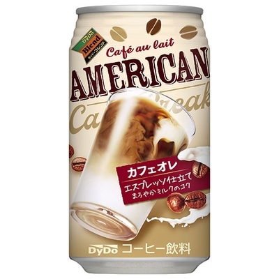 ダイドー ダイドーブレンド アメリカンカフェオレ 340g缶×24本入