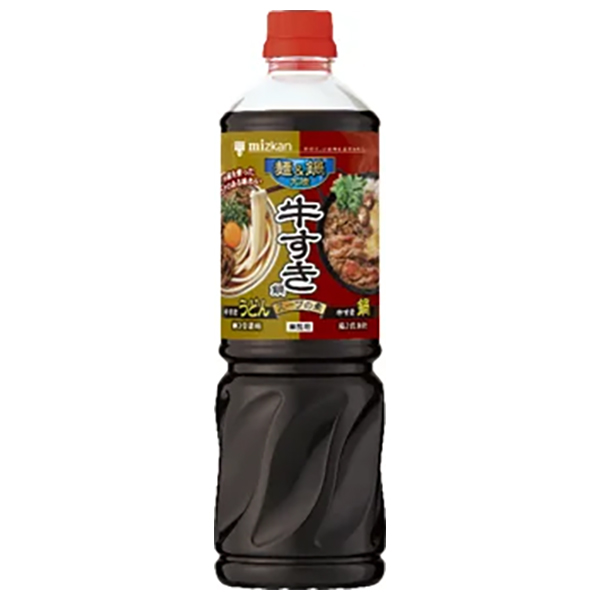 ミツカン 麺&鍋大陸 牛すき鍋スープの素 1190g×8本入|MIZKAN スープの素