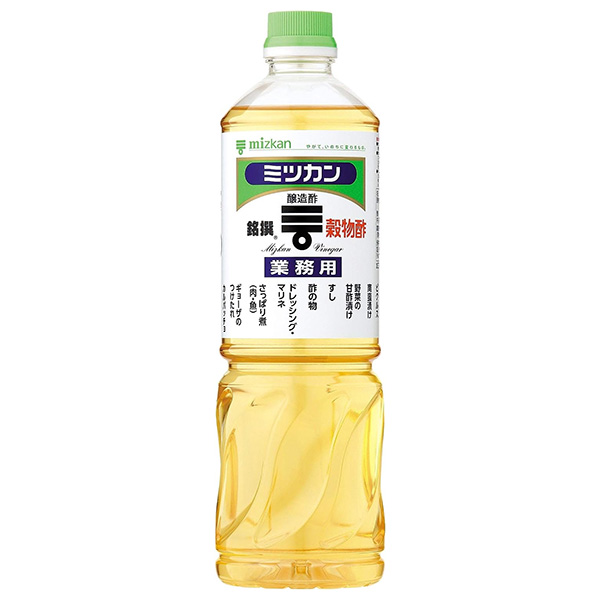 ミツカン 穀物酢(銘撰) 1Lペットボトル×12本入|MIZKAN 酢 穀物酢 PET