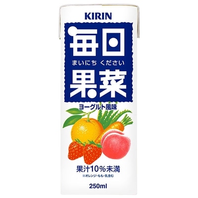 キリン 毎日果菜(まいにちください) 250ml紙パック×24本入|野菜 果物 フルーツ