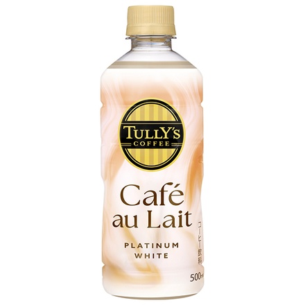伊藤園 タリーズコーヒー プラチナ ホワイトカフェラテ 500mlペットボトル×24本入|珈琲 コーヒー ラテ PET