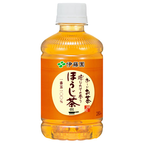 伊藤園 お~いお茶 ほうじ茶 280mlペットボトル×24本入|茶飲料 ほうじ茶 PET お茶 焙じ おーいお茶