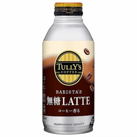 伊藤園 タリーズコーヒー バリスタズ 無糖ラテ ボトル缶 370ml×24本入