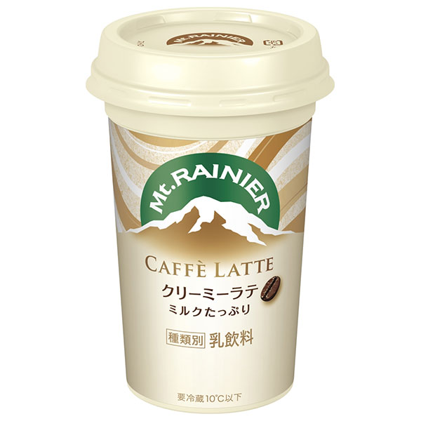 森永乳業 マウントレーニア カフェラッテ クリーミーラテ 240ml×10本入 チルド 冷蔵品|チルド 珈琲 カフェラテ コーヒー チルド商品