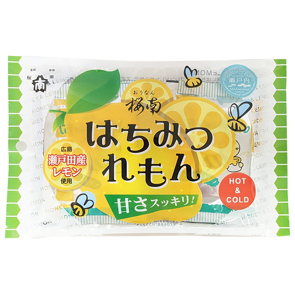 桜南食品 はちみつれもん (22g×4)×15袋入|ドリンク 粉末 インスタント ハチミツ レモン