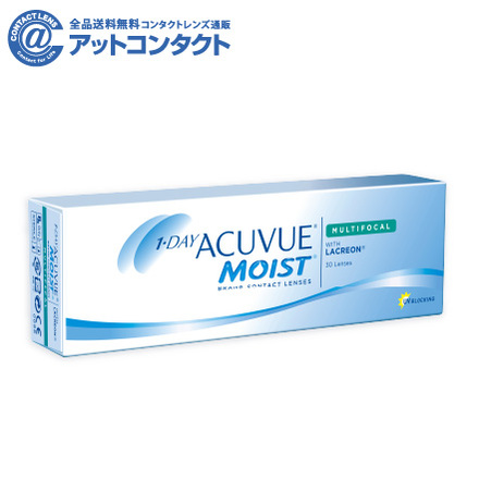 ワンデーアキュビューモイストマルチフォーカル【BC】8.4 【度数】0.00【加入度数(LMH)】+1.25　1箱