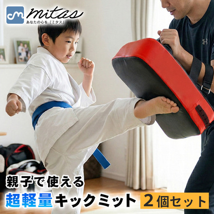 mitas キックミット 2個セット レッド TN-KKMT-RD