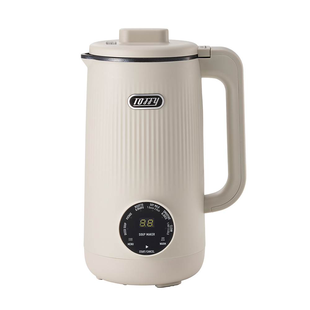 Toffy オートスープブレンダー〈セラミックコートタイプ〉　 グレージュ K-AS2-GE