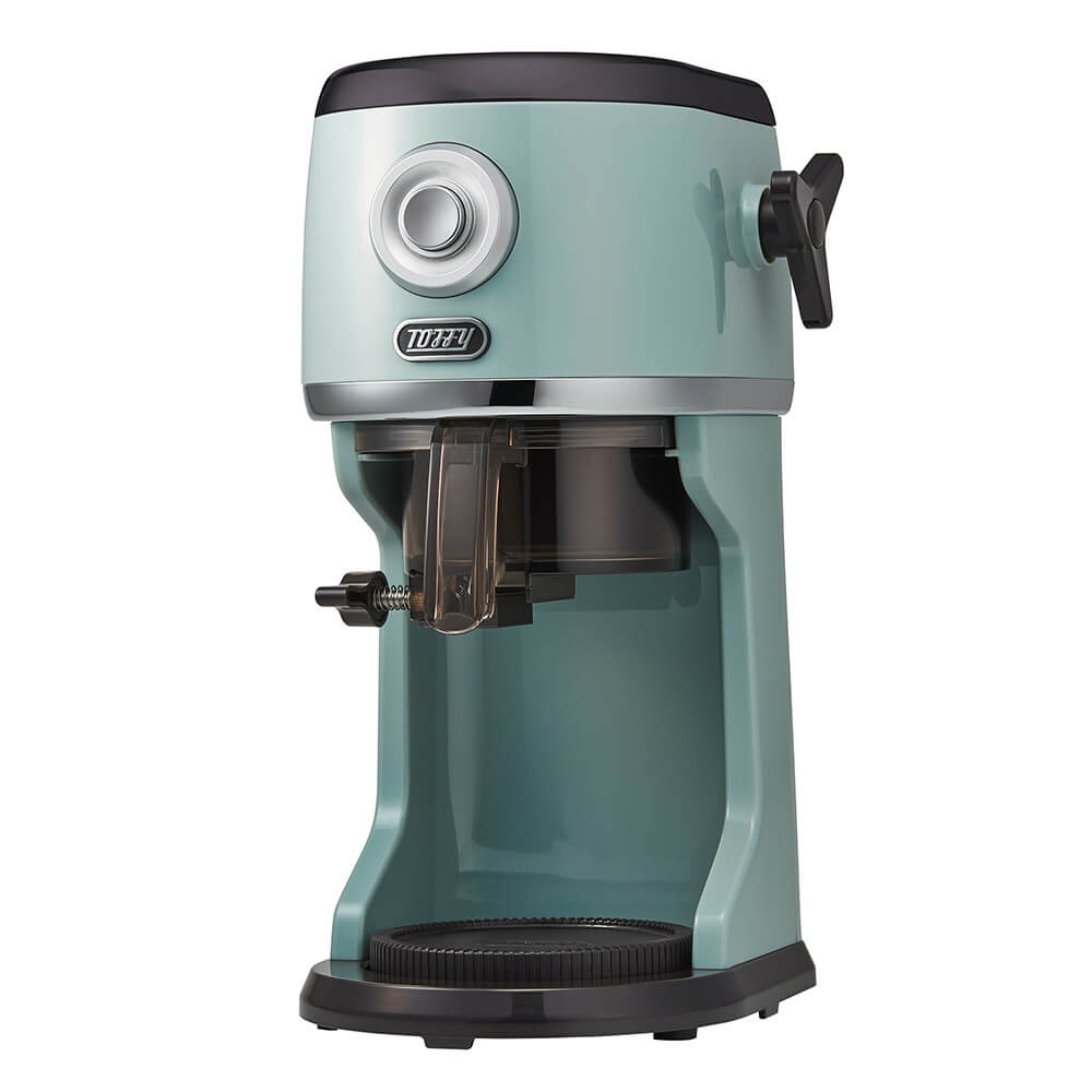 Toffy コンパクト電動ふわふわかき氷器 K-IS16-PA ペールアクア