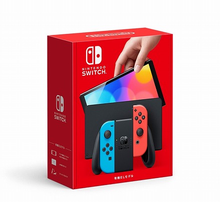 任天堂 Nintendo Switch 有機ELモデル Joy-Con(L)ネオンブルー/(R