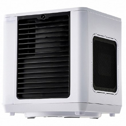 Shop Japan ショップジャパン 卓上クーラー ここひえ R8 ホワイト CCH8WHWS 冷風扇 扇風機 持ち運び ポータブル 軽量 省エネ 暑さ対策