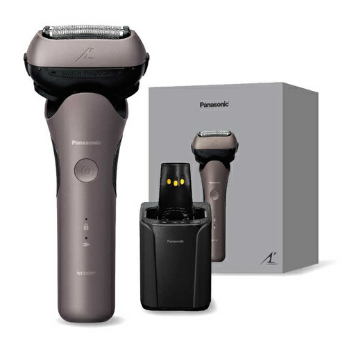 シェーバー メンズ ラムダッシュ 3枚刃 パナソニック ES-L381W-N ブラウンゴールド 全自動洗浄充電器付 防水 水洗い 風呂剃り